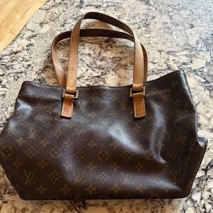 Louis Vuitton Dark Brown Monogram Tote